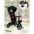 Трехколесный велосипед с ручкой Pituso Elite Pro / HM-618 (черный) / HM-618-Black