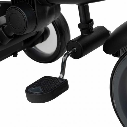 Трехколесный велосипед с ручкой Pituso Elite Pro / HM-618 (черный) / HM-618-Black