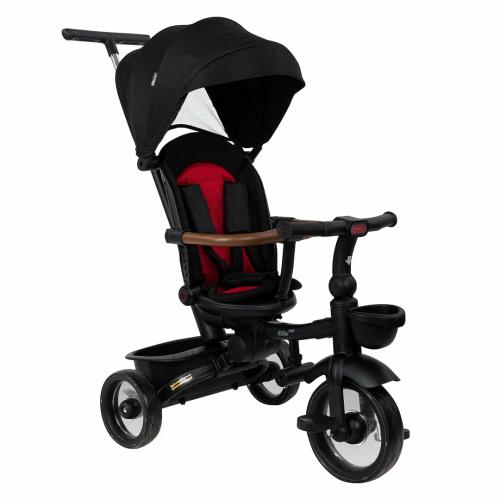 Трехколесный велосипед с ручкой Pituso Elite Pro / HM-618 (черный) / HM-618-Black