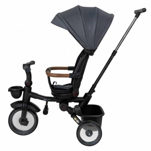 Трехколесный велосипед с ручкой Pituso Elite Pro / HM-618 (серый) / HM-618-Grey