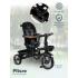 Трехколесный велосипед с ручкой Pituso Elite Pro / HM-618 (серый) / HM-618-Grey