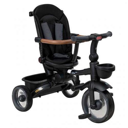 Трехколесный велосипед с ручкой Pituso Elite Pro / HM-618 (серый) / HM-618-Grey