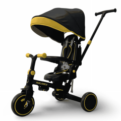 Детский велосипед Bubago Malanka BG 211-3 Черный (чёрно-жёлтый)