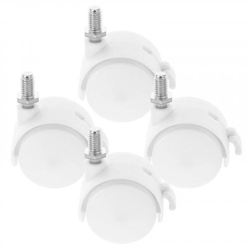 Кроватка детская Mila маятник колеса Белая (быстросъемная стенка, универсальный маятник) Мила