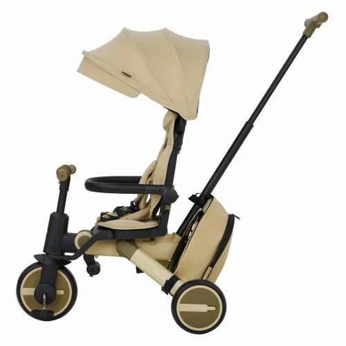 Трехколесный велосипед с ручкой Pituso Leve Pro / T8 Plus-Truf-Beige 2026