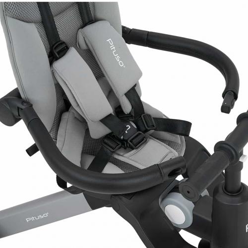 Трехколесный велосипед с ручкой Pituso Leve Pro / T8 Plus-Grey (серый) 2026