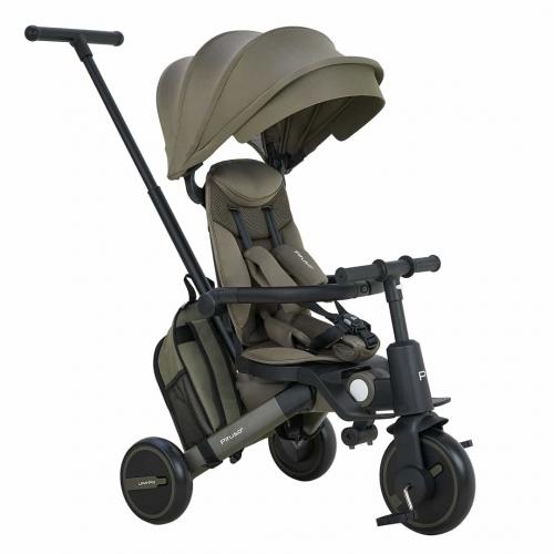 Трехколесный велосипед с ручкой Pituso Leve Pro / T8 Plus-Khaki (хаки) 2026
