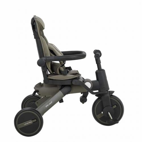 Трехколесный велосипед с ручкой Pituso Leve Pro / T8 Plus-Khaki (хаки) 2026