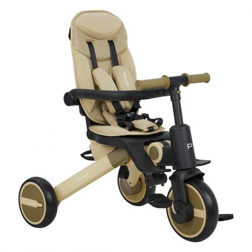 Трехколесный велосипед с ручкой Pituso Leve Pro / T8 Plus-Truf-Beige 2026