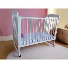 Кроватка детская Giovanni Comfort (белый) колесо-качалка (Джованни) быстросъемная стенка