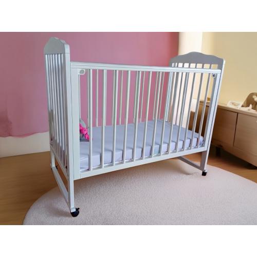 Кроватка детская Giovanni Comfort (белый) колесо-качалка (Джованни) быстросъемная стенка