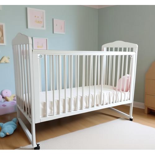 Кроватка детская Giovanni Comfort (белый) колесо-качалка (Джованни) быстросъемная стенка