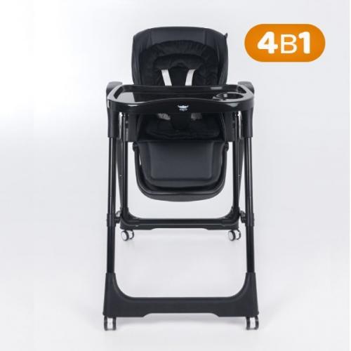 Стульчик для кормления Martin Noir CLOUD Mono Black / Черный / электрокачели