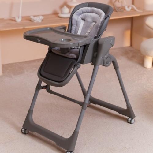 Стульчик для кормления Martin Noir CLOUD Stitch Grey /  Серый / электрокачели