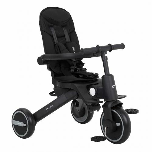 Трехколесный велосипед с ручкой Pituso Leve Pro / T8 Plus-Black (черный) 2026