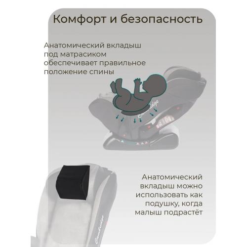 Автокресло TRON CAMBRIDGE Grey pull (без Isofix) 0-36 кг