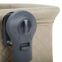 Колыбель Pituso Lila beige / бежевый (маятник) + Подарок (бутылочка)