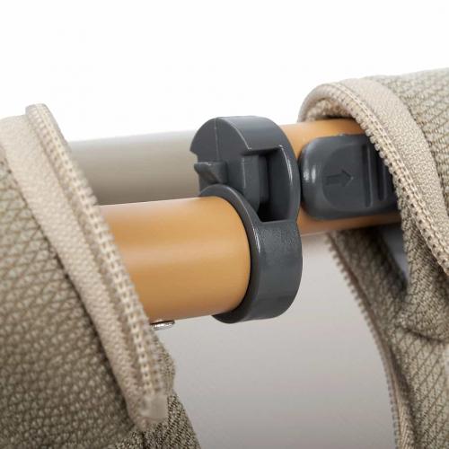 Колыбель Pituso Lila beige / бежевый (маятник) + Подарок (бутылочка)