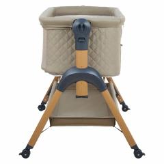 Колыбель Pituso Lila beige / бежевый (маятник) + Подарок (бутылочка)