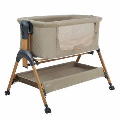 Колыбель Pituso Lila beige / бежевый (маятник) + Подарок (бутылочка)