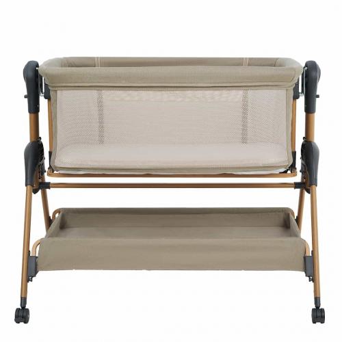 Колыбель Pituso Lila beige / бежевый (маятник) + Подарок (бутылочка)