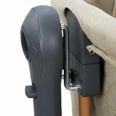 Колыбель Pituso Lila beige / бежевый (маятник) + Подарок (бутылочка)