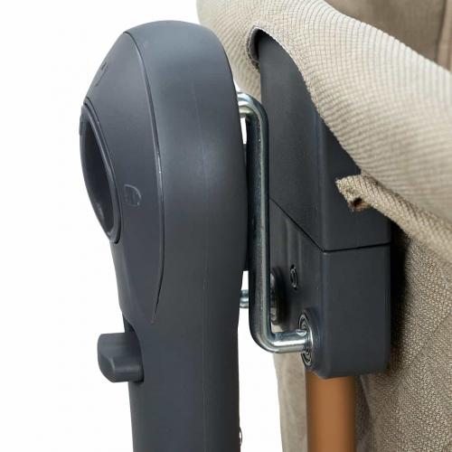 Колыбель Pituso Lila beige / бежевый (маятник) + Подарок (бутылочка)