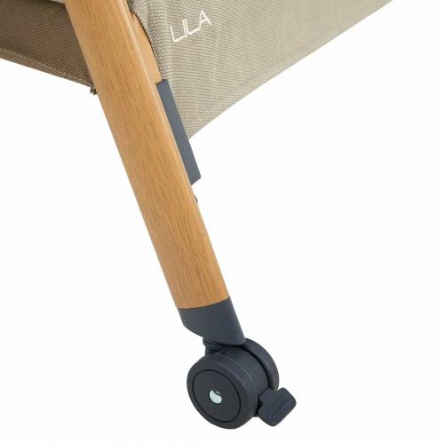 Колыбель Pituso Lila beige / бежевый (маятник) + Подарок (бутылочка)