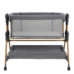 Колыбель Pituso Lila grey / серый (маятник) + Подарок (бутылочка)