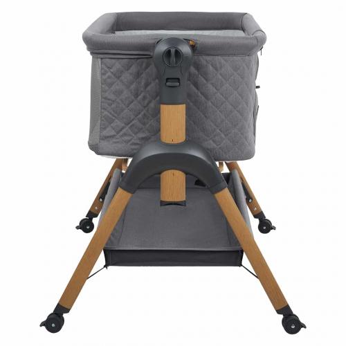 Колыбель Pituso Lila grey / серый (маятник) + Подарок (бутылочка)