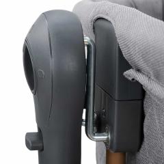 Колыбель Pituso Lila grey / серый (маятник) + Подарок (бутылочка)