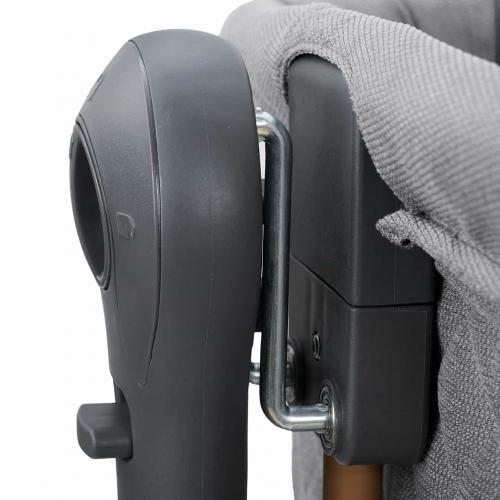 Колыбель Pituso Lila grey / серый (маятник) + Подарок (бутылочка)