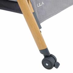 Колыбель Pituso Lila grey / серый (маятник) + Подарок (бутылочка)