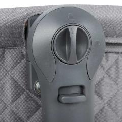 Колыбель Pituso Lila grey / серый (маятник) + Подарок (бутылочка)