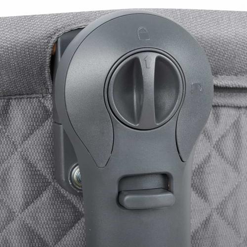 Колыбель Pituso Lila grey / серый (маятник) + Подарок (бутылочка)