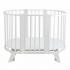 Кроватка детская универсальная 6/1 PITUSO Stella маятник Белый-Белый 106501