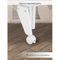 Кроватка детская универсальная 6/1 PITUSO Stella маятник Белый-Белый 106501