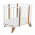 Кроватка детская универсальная 6/1 PITUSO Stella маятник Белый-Бук 106501-6
