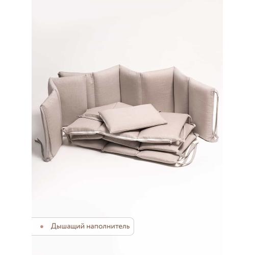 Бортик для кроватки Perina SoftCotton СК1/4-05.12 Песочный