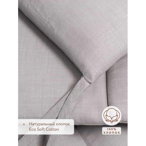 Бортик для кроватки Perina SoftCotton СК1/4-05.16 Серый