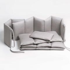 Бортик для кроватки Perina SoftCotton СК1/4-05.16 Серый