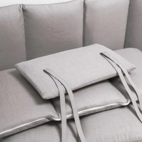 Бортик для кроватки Perina SoftCotton СК1/4-05.16 Серый