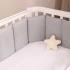 Бортик для кроватки Perina SoftCotton СК1/4-05.16 Серый