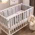 Бортик для кроватки Perina SoftCotton СК1/4-05.16 Серый