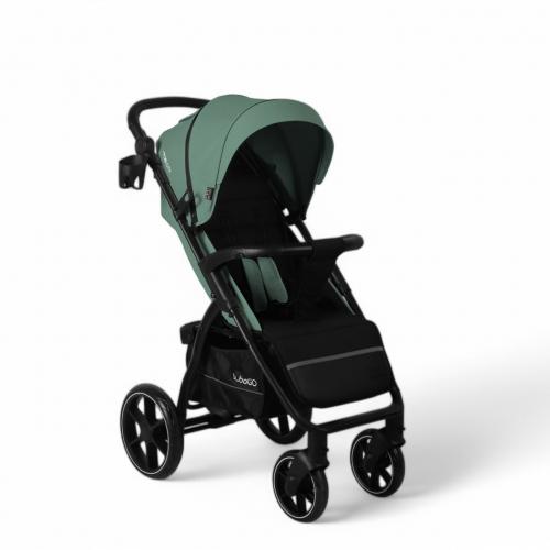 Коляска детская прогулочная BubaGo BG 155-4 MODEL CROSS City Зеленый / Green