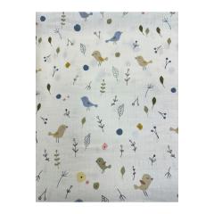 Пеленка фланель 90х60 см Птички