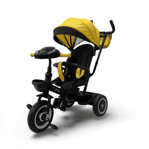 Детский велосипед BubaGo Dragon BG 161-1 Черно-Желтый