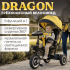Детский велосипед BubaGo Dragon BG 161-1 Черно-Желтый