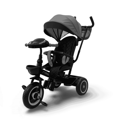 Детский велосипед BubaGo Dragon BG 161-3 Темно серый