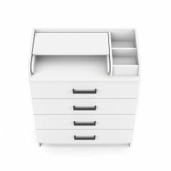 Комод пеленальный Атон Мебель Marvin (Белая Аляска - белый)